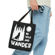 Wolf Moon Tote Bag: The Ultimate Wild Wanderer&#39;s Accessory - £17.14 GBP+