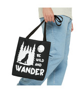 Wolf Moon Tote Bag: The Ultimate Wild Wanderer&#39;s Accessory - £17.02 GBP+