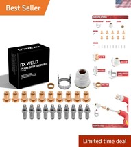 Lightweight 23pcs Plasma Cutting Torch Parts Set - Perfect for Professio... - $43.50