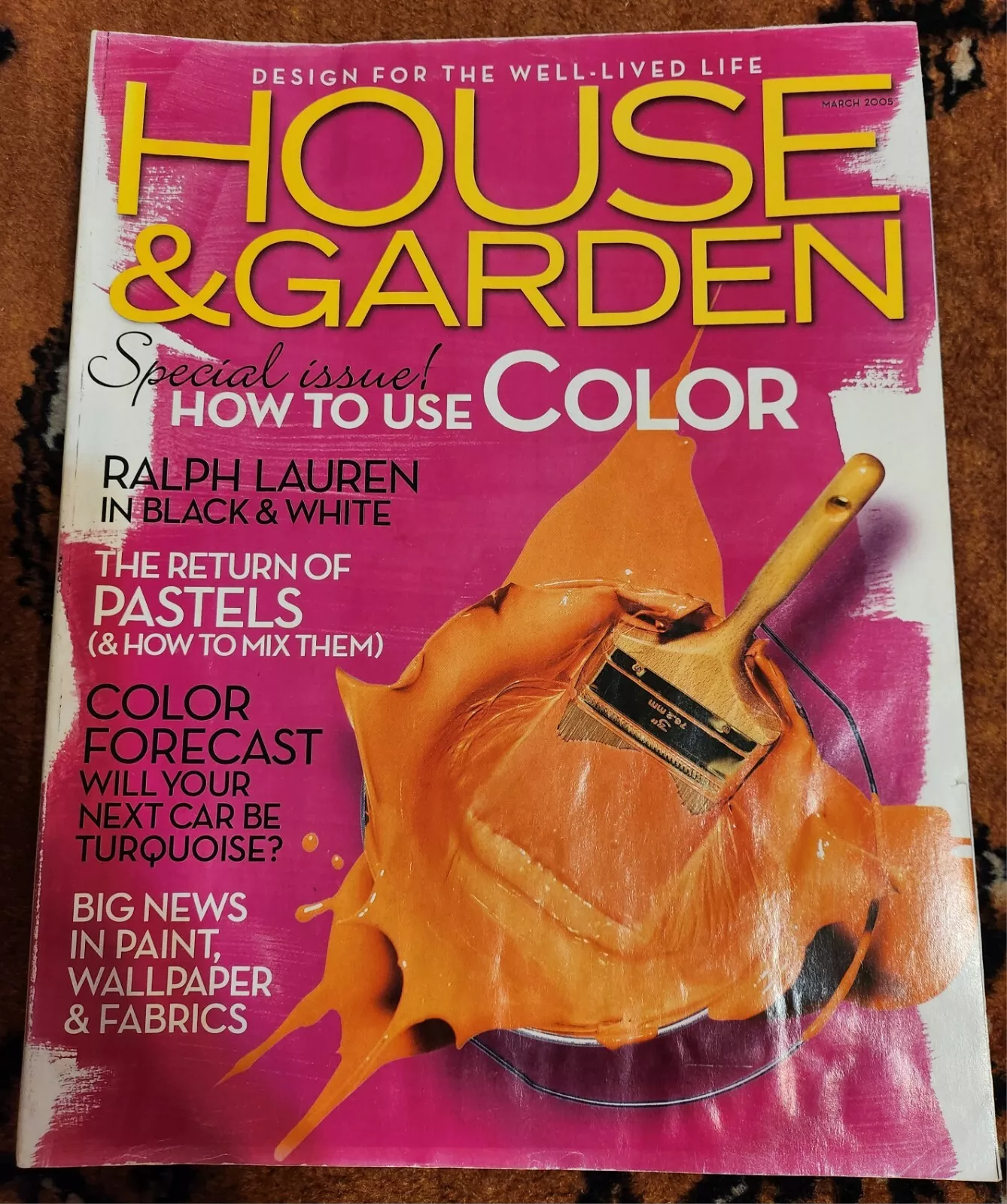 House &amp; Garden, March 2005 - €8,57 EUR