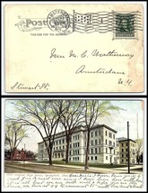 1906 MASSACHUSETTS Postcard - Springfield to Amsterdam, NY J13 - $1.97