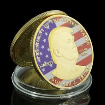 Donald Trump President Commemorative Challenge Coin Make America Great Again - £7.73 GBP