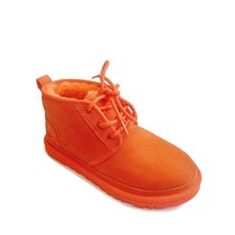 UGG Womens Size 11 Neumel Chukka Casual Suede Boots Orange Soda #1094269 - £70.77 GBP