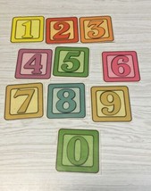 Numbers Building Blocks - Flannel Felt Board Set Of 20 - £11.99 GBP