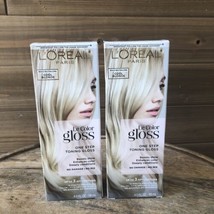 2 Pack: L&#39;oreal Le Color Gloss One Step Toning Gloss *Cool Blonde* R7P3a - £11.06 GBP