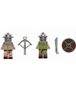 2Pcs Medieval Militiaman Minifigures Urban Patrol Militia Collectable Mi... - $13.89