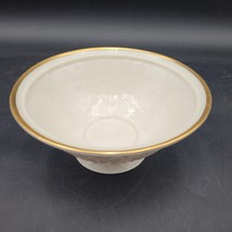 Pinnacle Collection By Lenox USA Basket Weave Candy Dish/Compote w/Gold Trim - £9.28 GBP