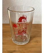 Vintage Betty Boop Lulu Soda GLASS drinkware mexican advertising from 50... - £43.44 GBP