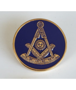 Blazer Jacket buttons set gold plated enamel Masonic Freemasonry - $32.50