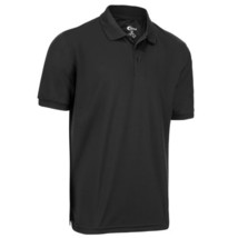 Premium Wear Men&#39;s High Moisture Wicking Polo T Shirts | Black - 2X-Large - £9.27 GBP