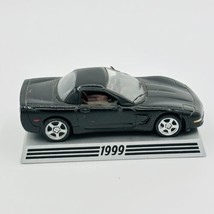 1999 Corvette 1/43 DANBURY MINT &quot;50 Years of Corvette&quot; Black Muscle Car - $19.79