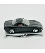 1999 Corvette 1/43 DANBURY MINT &quot;50 Years of Corvette&quot; Black Muscle Car - $19.79