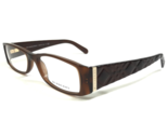 Burberry Eyeglasses Frames B 2007 3011 Brown Rectangular Nova Check 53-1... - $111.99