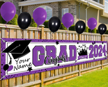 Graduation Party Decorations Class of 2024 Yard Sign Banner with 20PCS B... - £14.16 GBP