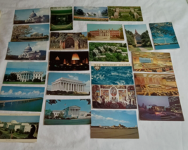 Vintage Postcards 1950/60s Lot of 22 Washington DC East Coast Memorial United - £5.10 GBP