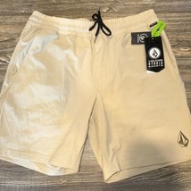 Volcom Men&#39;s Understoned Hybrid Shorts 18. Size Medium. Almond Color. NW... - $34.64