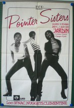 The Pointer Sisters– Concert Original Poster – « Le Jardin » – Affiche - 1970 - £104.70 GBP