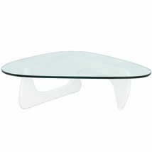 Noguchi Style Coffe Table 1/2&quot; Tempered Glass Top Only - Wood Base Not I... - £340.75 GBP