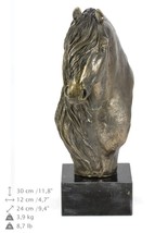 Irish Cob, horse marble statue, limited edition, ArtDog - £145.52 GBP
