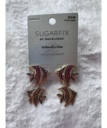 Sugarfix by Baublebar School's Out Rhinestone Zebra Fish Crystal Dangle Earrings - $8.80