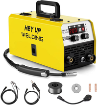 140Amp 2 in 1 Stick/Flux Core Welder with 2LBS Flux Cored Wire, 110V/220... - $187.75