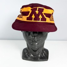 Vintage Crowd Cap Minnesota Golden Gophers College Football Painters Hat - £15.63 GBP