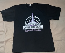 Light the Beam Sacramento Kings 2023-2024 Adult T-Shirt XL New - £16.03 GBP