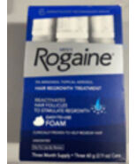 Mens foam Rogaine 3 month supply, Exp 2026 - $793.65 MXN