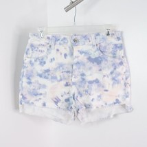 Wild Fable Women&#39;s 8 Pastel Tie-Dye Marbled Cut-Off Mini Shorts - £6.26 GBP