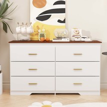 White/Brown Buffet Bar Sideboard Dresser Console Cabinet for Dining Living - $3,280.44 MXN