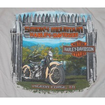 Harley-Davidson Graphic Tee T-Shirt Size 2X Pigeon Forge Smokey Mountains TN - £21.86 GBP