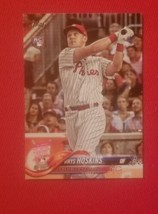 2018 Topps Update Rhys Hoskins Rookie Rc #US268 Philadelphia Phillies Free Ship - £1.96 GBP