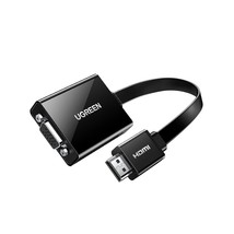 UGREEN Active HDMI to VGA Adapter with 3.5mm Audio Jack HDMI Male to VGA Female  - £15.74 GBP