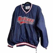 Vintage Cleveland Indians Starter Jacket Men’s XL Blue Pullover Side Zipper - $60.40