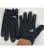Line of Fire Light Duty Shooting Gloves Touch Screen Small BLACK  USA MADE - $24.40 CAD