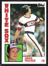 Chicago White Sox Greg Walker 1984 Topps Baseball Card #518 nr mt !  - £0.39 GBP