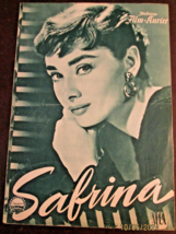 AUDREY HEPBURN,H.BOGART (SABRINA) ORIG,1954 MOVIE PROGRAM - $123.75