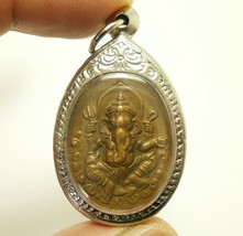 Lord Ganesha Ganesh Ganapati Hindu Success God Magic Porkae Guru Hermit Pendant - £38.99 GBP