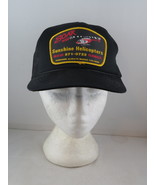Vintage Patched Trucker Hat - Sushine Helicopters Hawaii - Adult Snapback - $67.18 CAD