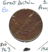 Great Britain 1 Penny, 1921, Bronze, KM63 - £0.77 GBP