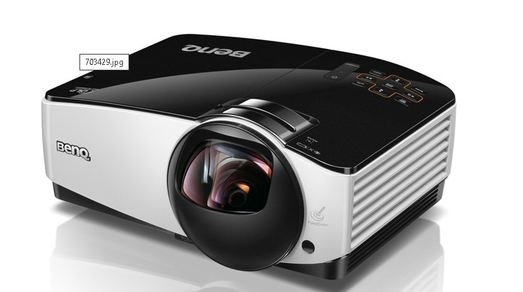 *IMAGE IMPERFECTIONS* BENQ MW860USTi PROJECTOR 3000 ANSI LUMENS SHORT THROW 3D  			