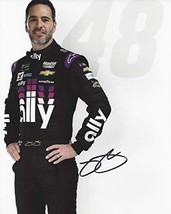 Autographed 2019 Jimmie Johnson #48 Ally Racing New Sponsor (Media Day Pose) Hen - £57.35 GBP