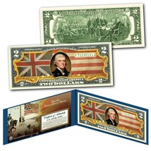 Grand Union Flag 1st National America Flag - Usa Vintage Flag Series U.S $2 Bill - £10.99 GBP