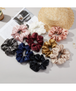 Pure Mulberry Silk French Scrunchie | 2 inch | Float Collection - $17.99+