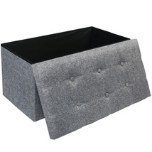 30&#39;&#39; Storage Ottoman Storage Bench For Living Room Entryway Hallway Foot Rest - £63.46 GBP