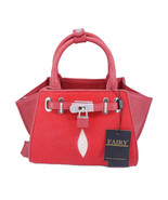 Genuine Stingray Skin Wing Handbag / Shoulder Bag Women Red - £223.39 GBP
