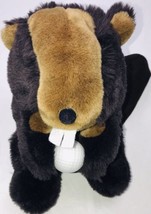 Caddyshack Style Beaver Plush with Golf Ball Puppet 12” - £11.53 GBP