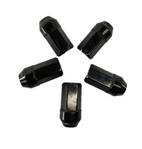 2020-2024 Chevy Traverse Lt Wheel 14x1.5 Lug Nuts 5 Count Black Powder C... - $460.40 MXN