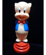 Porky Pig Looney Tunes Bank  Vintage Plastic Warner Bros. 8&quot; - £14.02 GBP