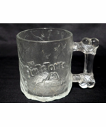 Vintage McDonald&#39;s 1993 The Flintstones Frosted Bone Handle Mug Cup - Si... - $10.83 CAD